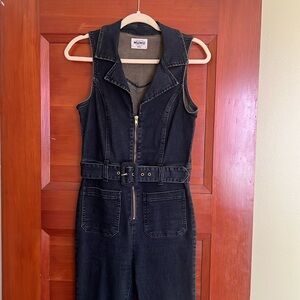 Show me your mumu denim jumpsuit - worn once - medium